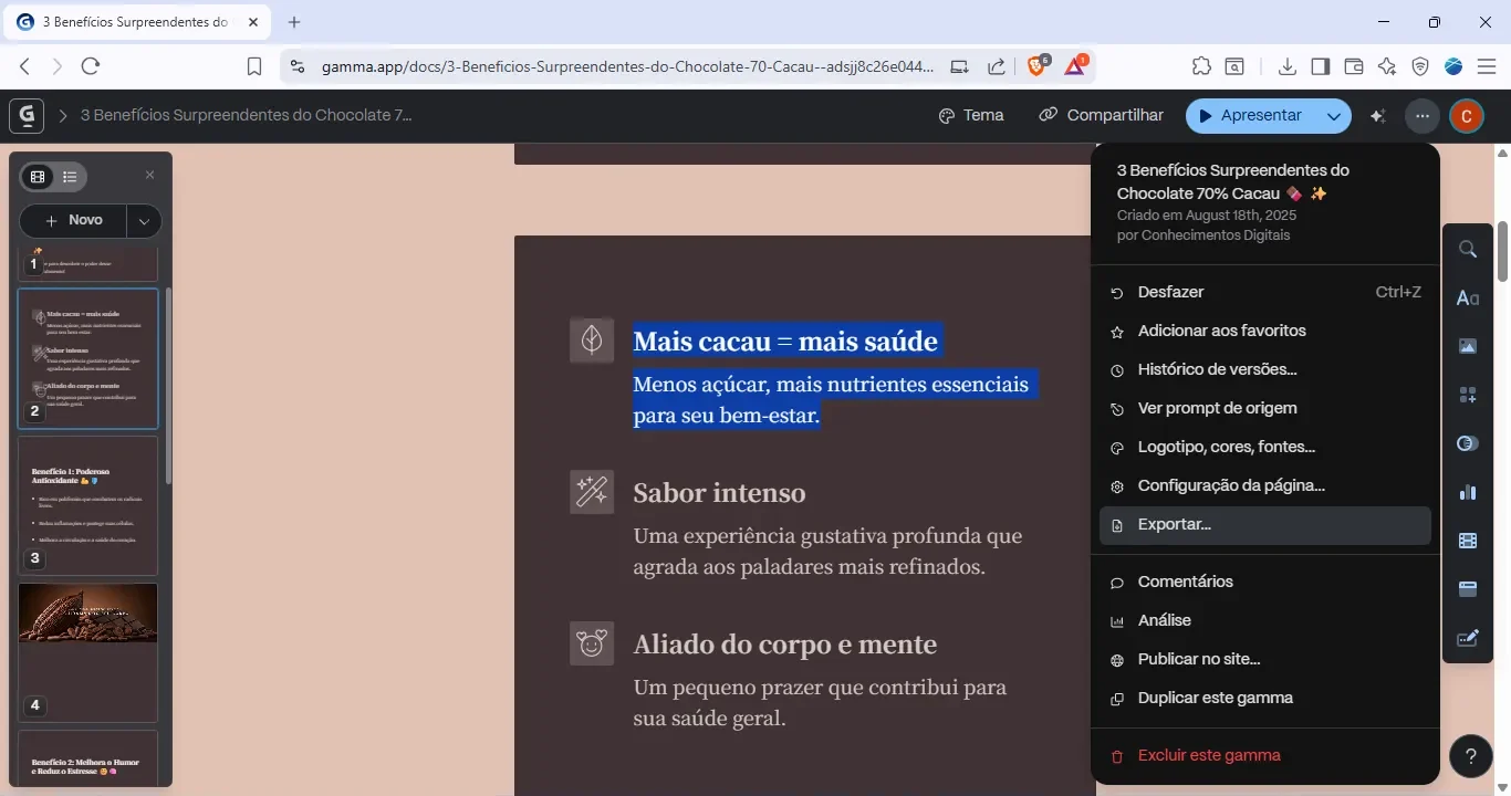 stories gamma app