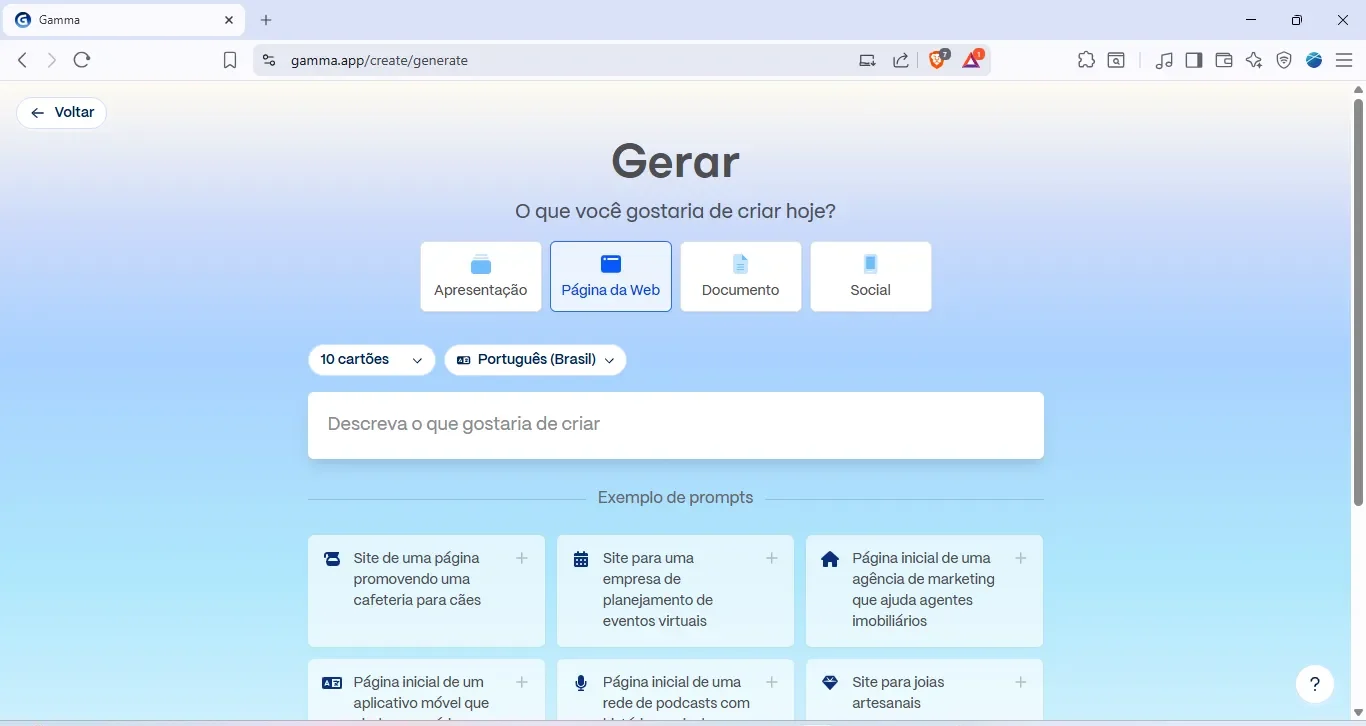 website gamma app