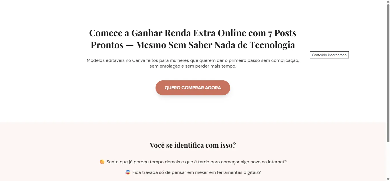 como criar página de vendas com inteligência artificial