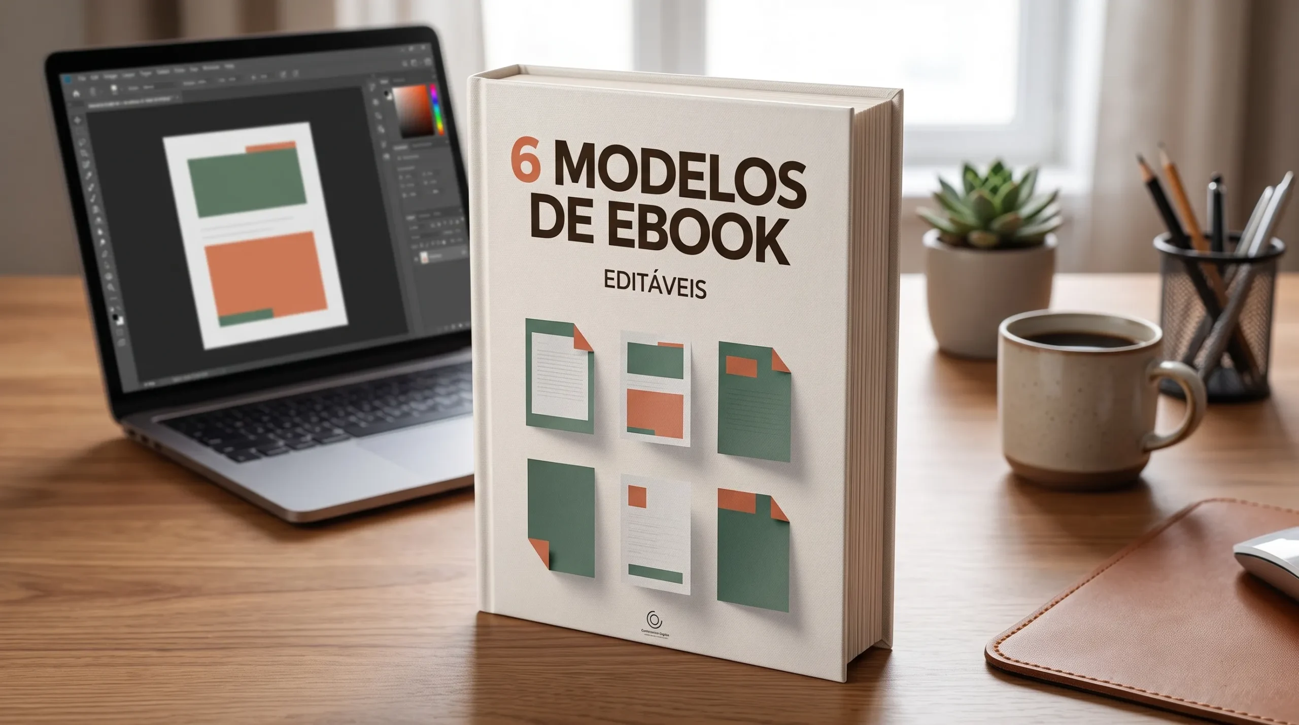 Como fazer mockup de ebook 3D guia prático com 5 ferramentas simples destacada