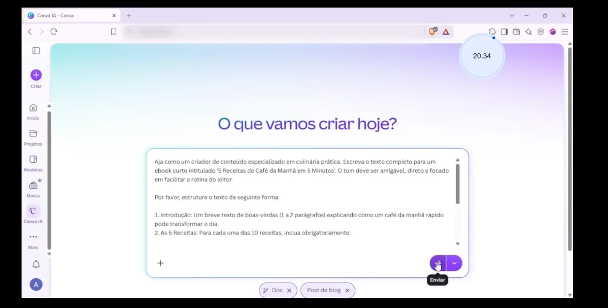 ebook com canva ia