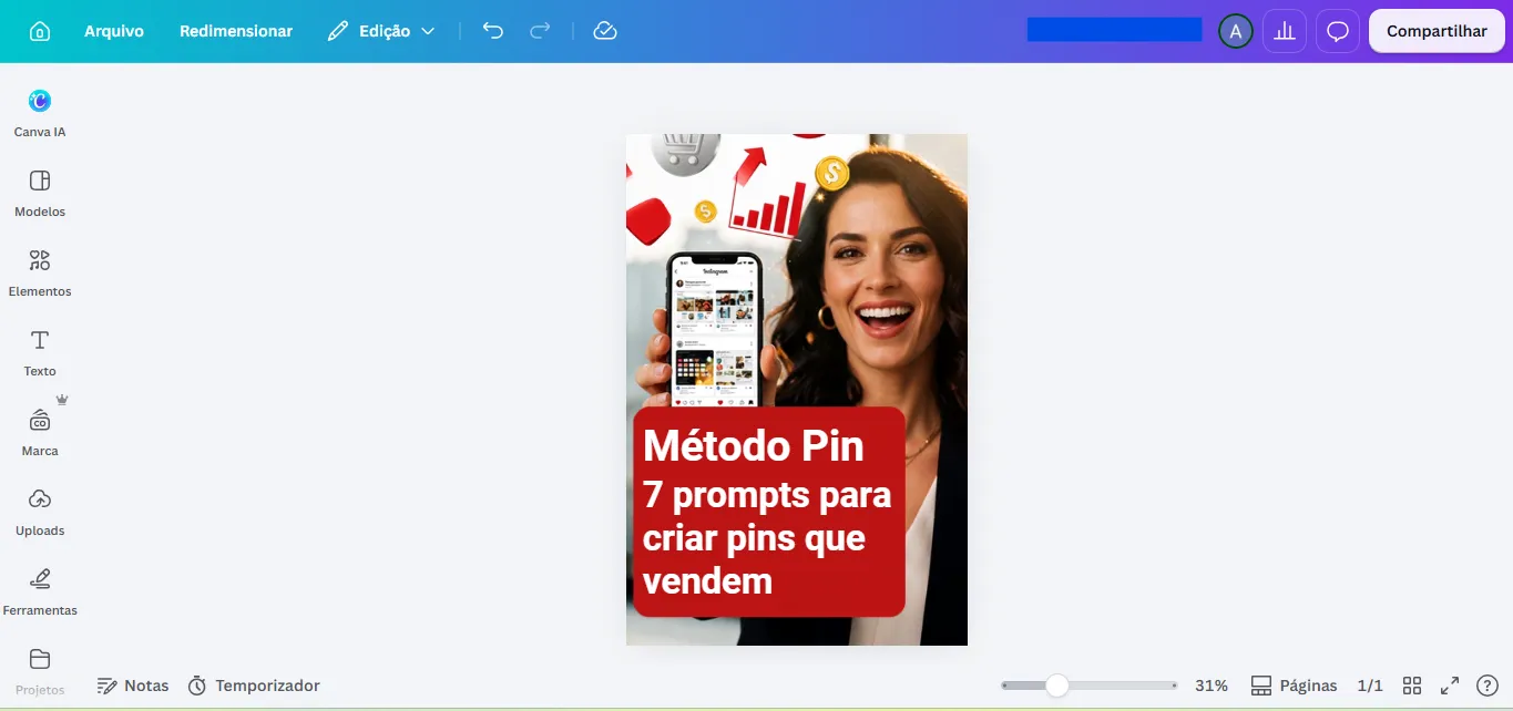pin do pinterest