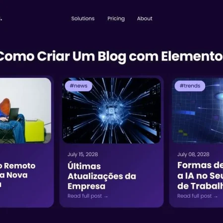 como criar um blog