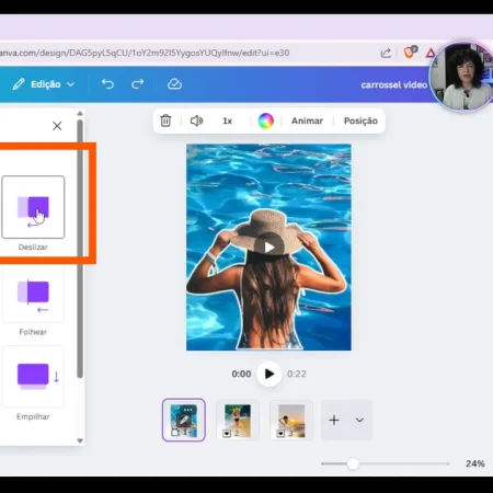 carrossel foto e video